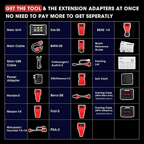 Autel MaxiPRO MP808S KIT Codifica ECU