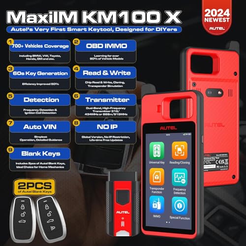 Autel MaxiIM KM100 Programmazione Chiave