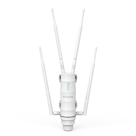 WAVLINK AC1200 Punto di accesso wireless a lungo raggio per esterni, resistente alle intemperie