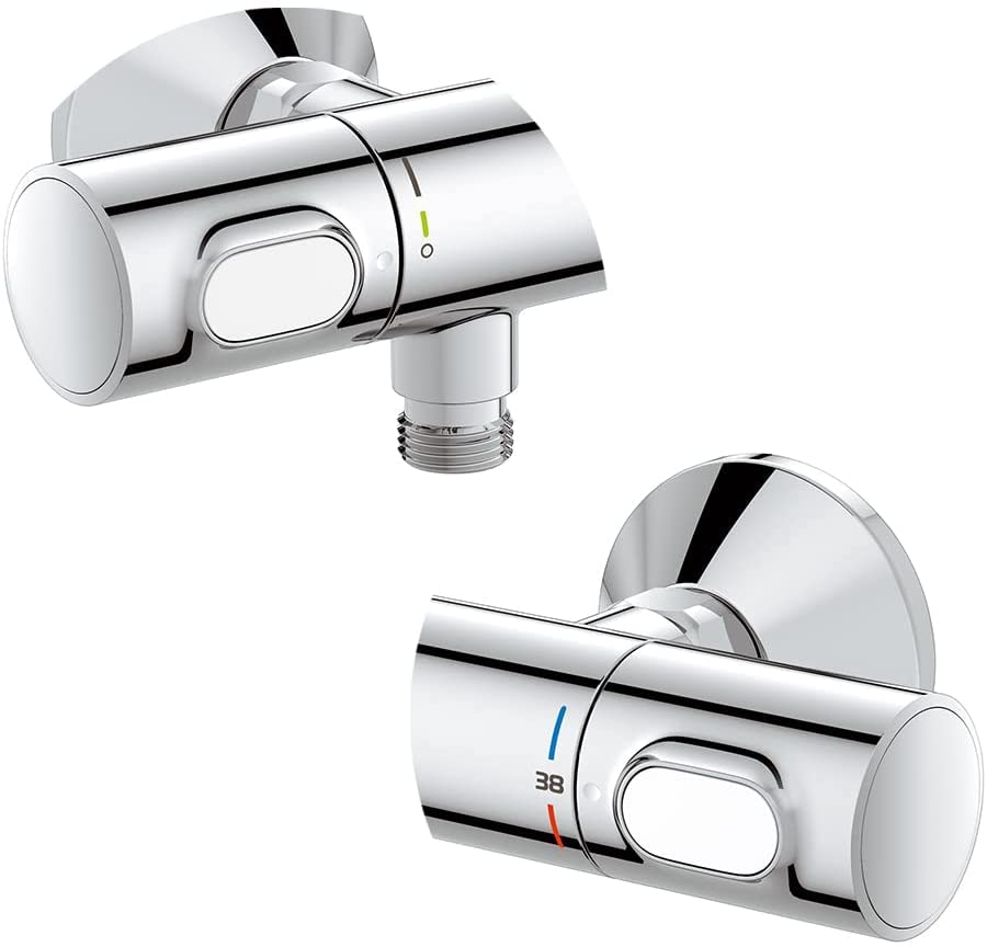 GROHE QUICKFIX, Precision Flow Miscelatore termostatico per doccia Cromo, 34840000