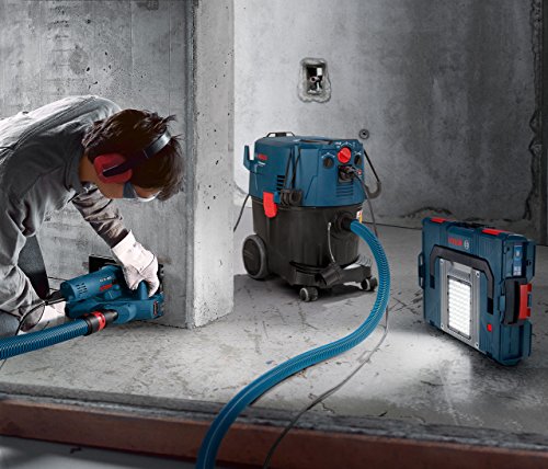 Bosch Professional Aspiratore Industriale Gas 35 M Afc (Motore da 1200 Watt, Serbatoio da 35 Litri, Tubo Flessibile 5 M)