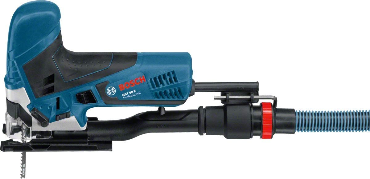 Bosch Professional Seghetto Alternativo Gst 90 e (650 Watt, 1 Lama, Kit di Aspirazione,