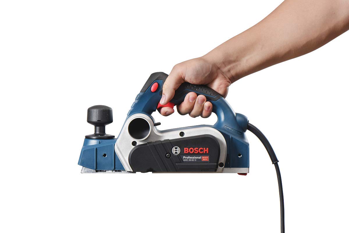 Bosch Professional 06015A4300 Pialletto GHO 26-82 D, Chiave a Brugola, Guida Parallela,