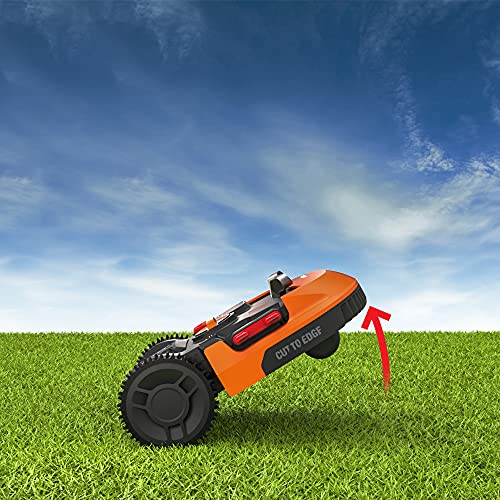 WORX Landroid PLUS WR148E - Robot tagliaerba per giardini fino a 800 mq