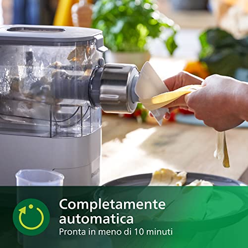 Philips Macchina per la Pasta - Completamente Automatica, con Auto Pesatura, (HR2345/19)