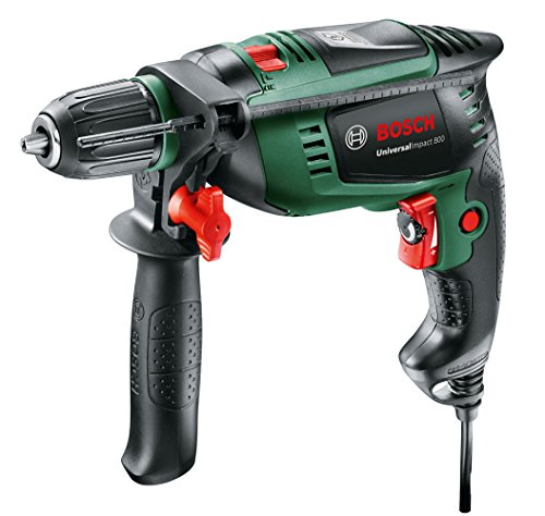 Bosch 603131100 Universal Impact 800 Trapano Battente, Funzione Kickback Control, 800 W, 230 V