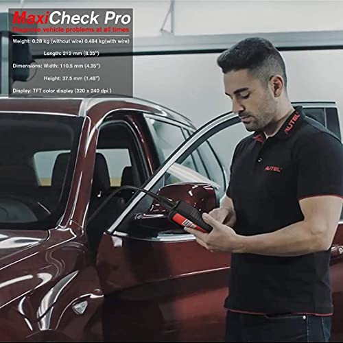 Autel MaxiCheck PRO Strumento Diagnostico OBD2 Scanner