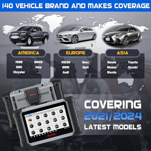 Autel MaxiPRO MP808BT PRO Android 11 [Aggiornamenti Grat 2 Anni], Codifica ECU a Livello Rivenditore