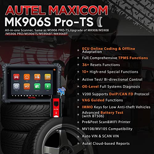 Autel MaxiCOM MK906 PRO-TS