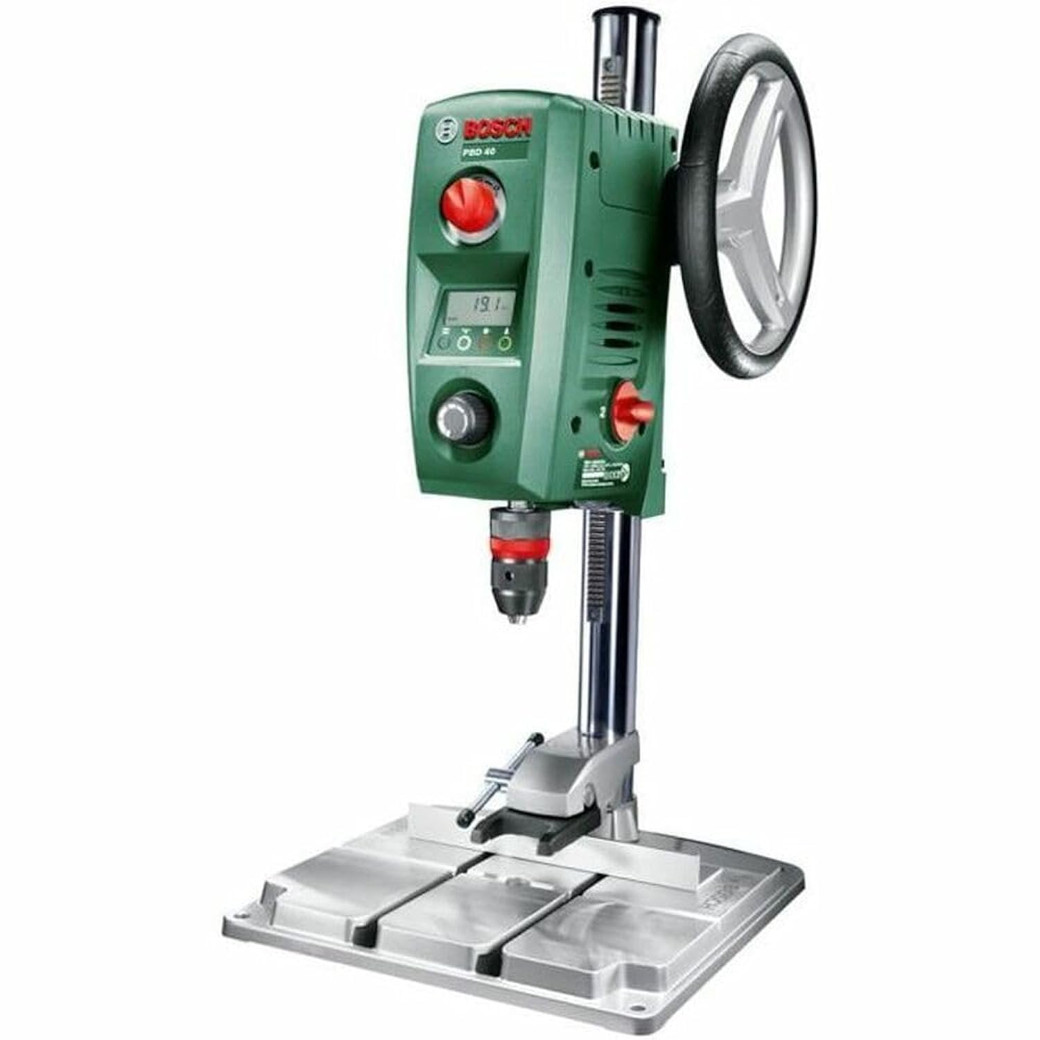 Bosch Trapano a Colonna per Acciaio e Legno, Verde, 13 mm e 40 mm