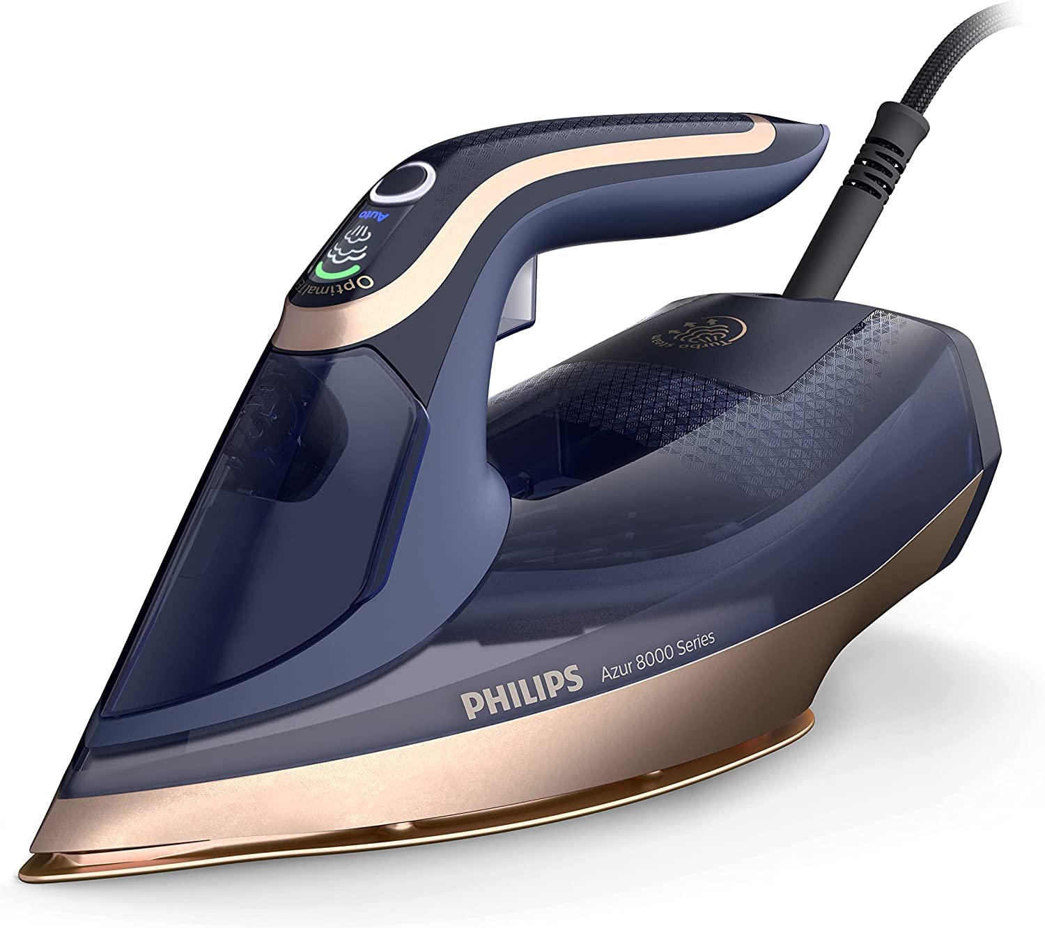 Philips Azur Serie 8000 Ferro A Vapore - 85 g/min Di Vapore Continuo, 260 g Di Colpo Di Vapore Turbo, 3000 W DST8050/2