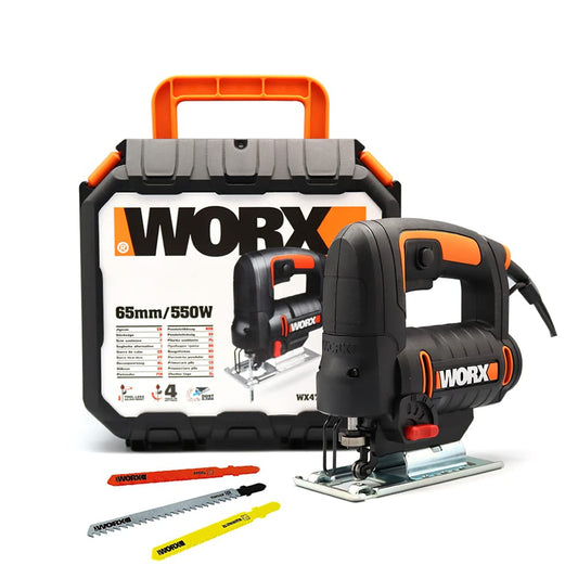 Worx WX477.1 Seghetto Alternativo 550 W, 3 Lame Incluse