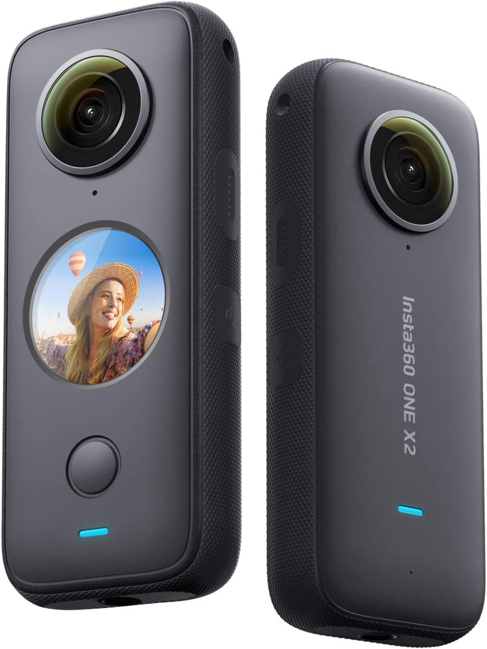 Insta360 ONE X2 - 5.7K 360° Action Camera con stabilizzazione, impermeabile touchscreen
