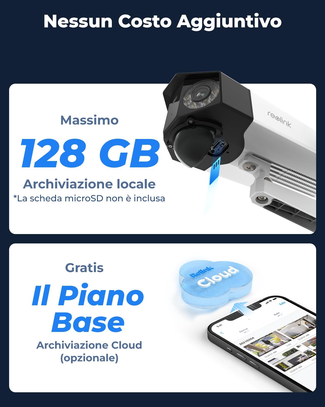 Reolink 4G Telecamera con Sim Slot + Batteria + Pannello Solare, 6MP Videosorveglianza Esterno Duo 2 LTE