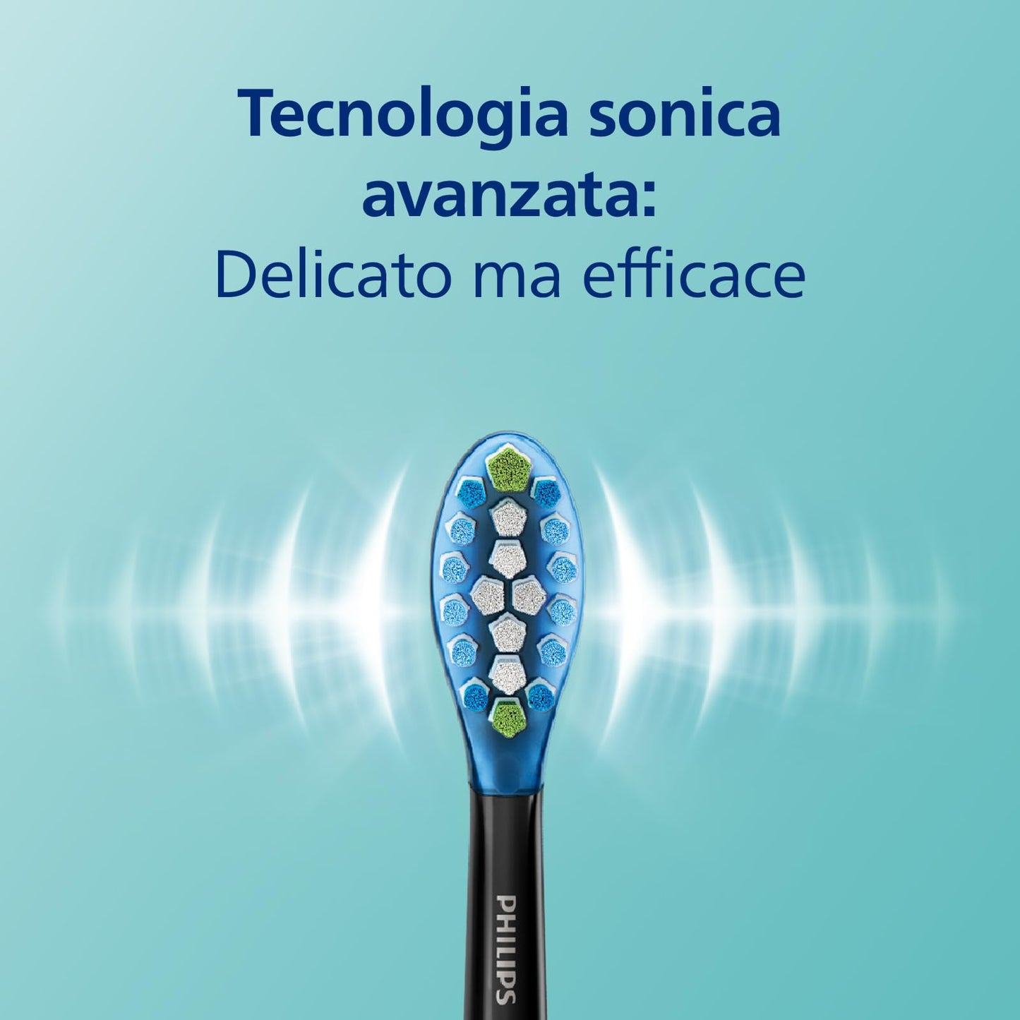 Philips Sonicare ExpertClean 7500 spazzolino elettrico, spazzolino sonico con app, HX9631/16