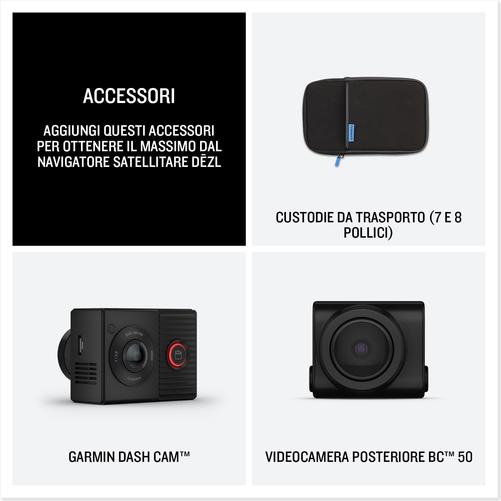 Garmin dēzl LGV720, GPS per autocarri con display luminoso da 7''