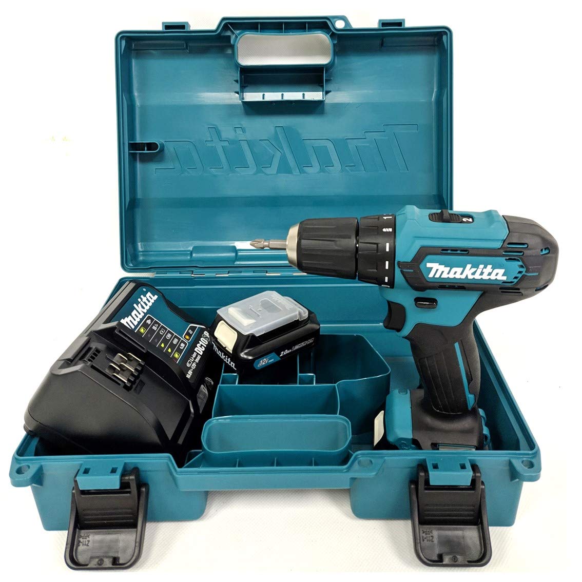 Trapano a batteria Makita DF333DSAE 12 V max./2,0 Ah, 2 batterie+caricabatterie