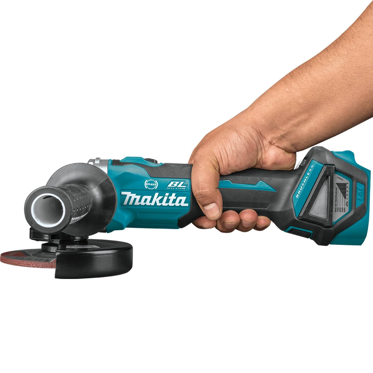 Makita DGA513Z - Smerigliatrice angolare a batteria da 18 V (senza batteria, senza caricatore)