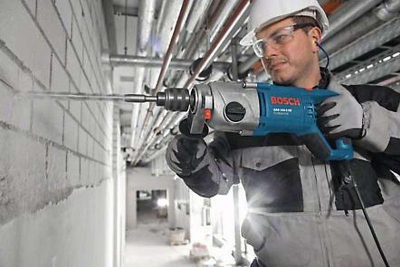 Trapano a percussione Bosch GSB 162-2 RE Professional in set in valigetta portautensili