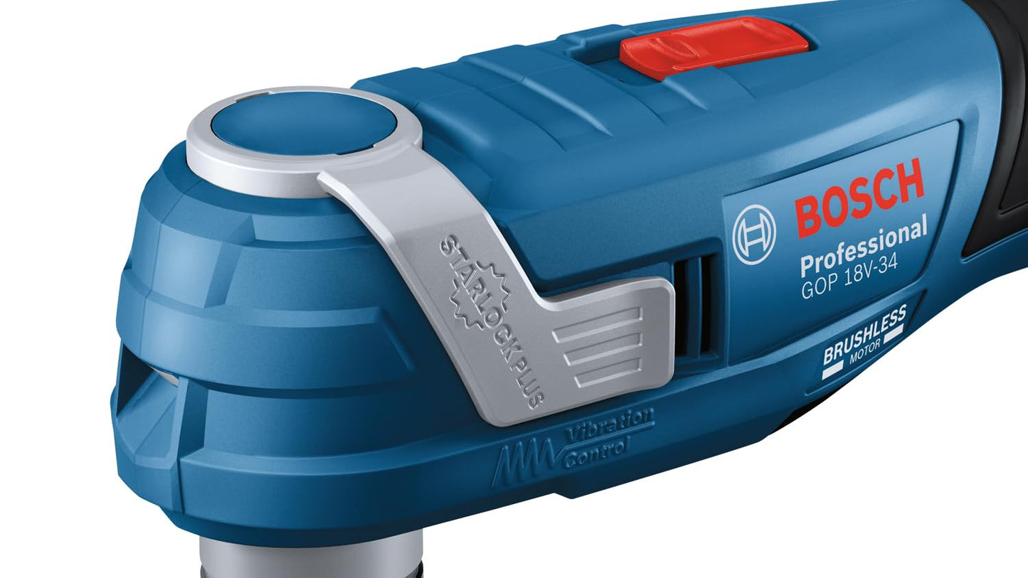 Bosch Professional 18V System Utensile multifunz. a batteria GOP 18V-34