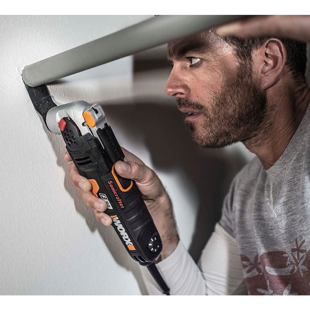 Worx WX681 Multifunzione ad Oscillazione Sonicrafter , 450 W di Potenza