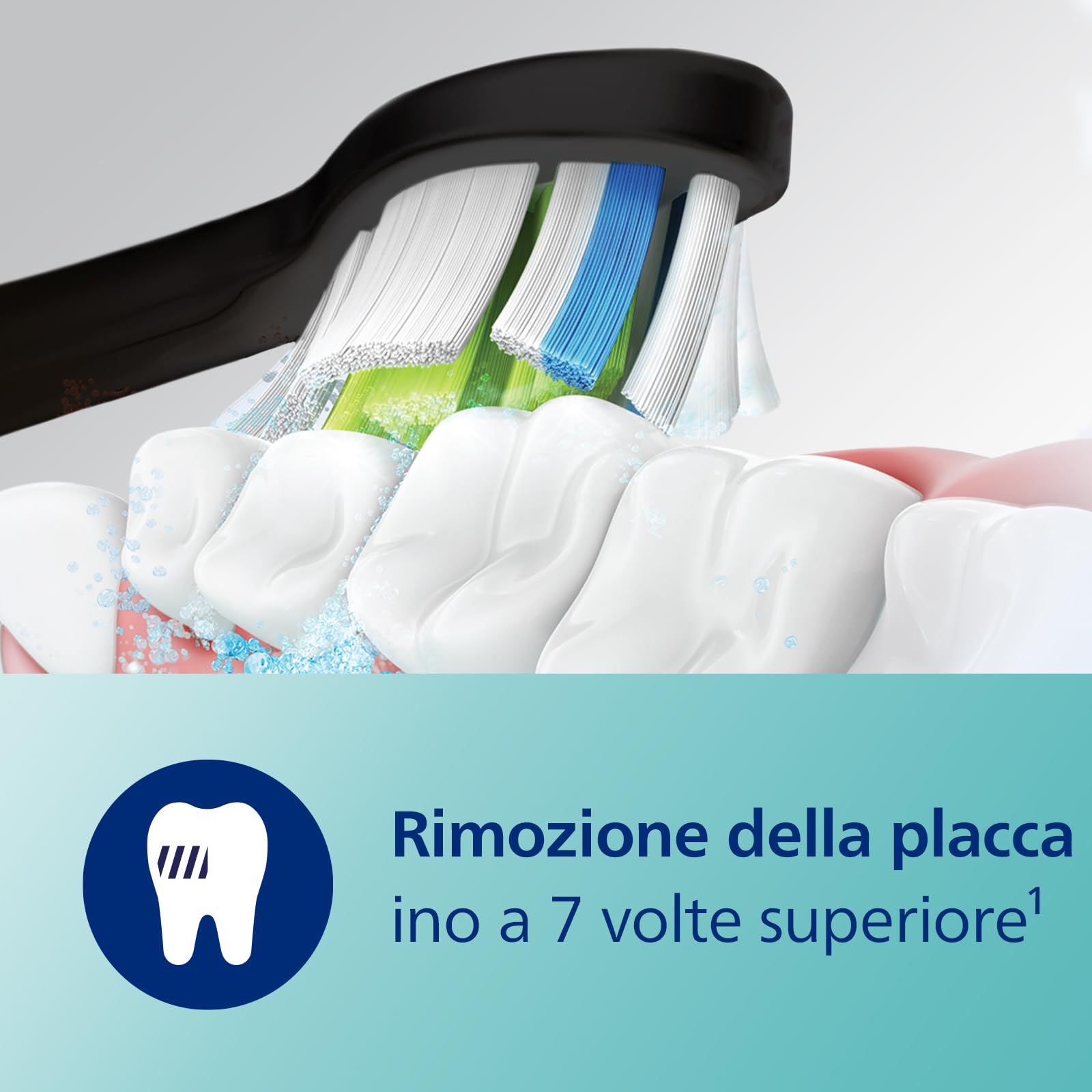 Philips Sonicare ProtectiveClean 4500 spazzolino elettrico, spazzolino sonico con 2 modalità HX6830/53