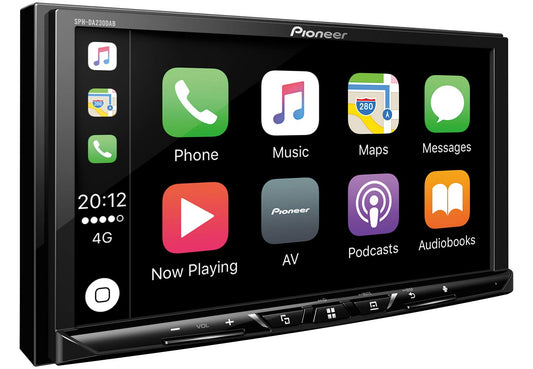 Pioneer SPH-DA230DAB – Schermo Multimedia, Nero, Bluetooth