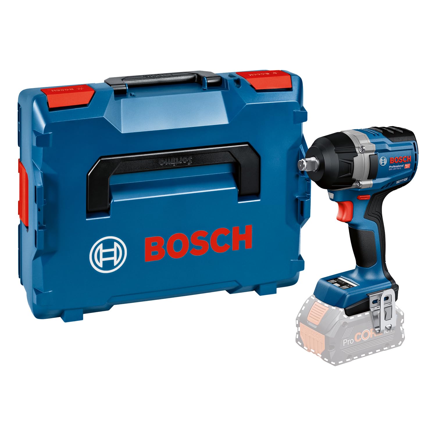 Bosch Professional 18V System Avvitatore a massa battente GDS 18V-750 C