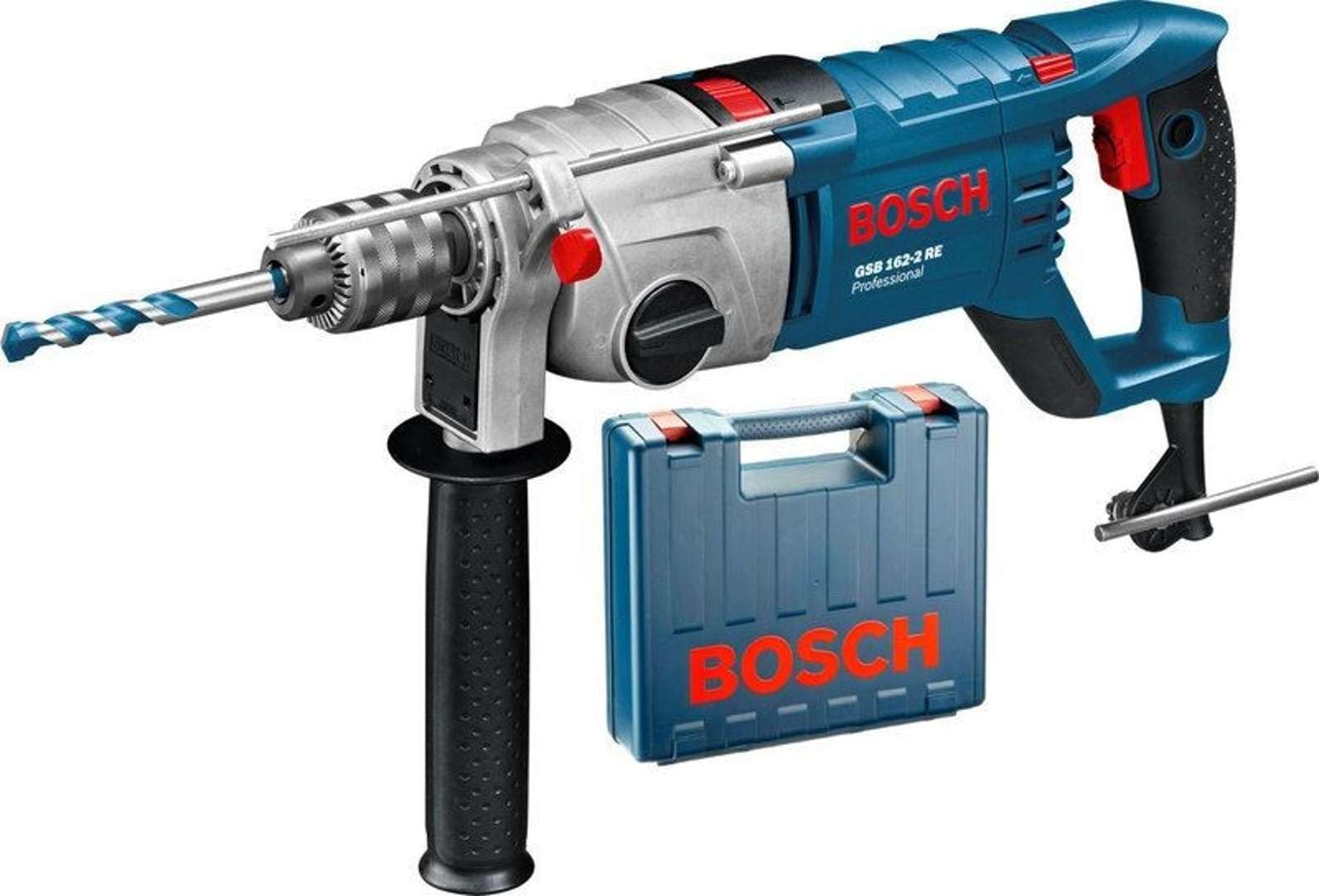 Trapano a percussione Bosch GSB 162-2 RE Professional in set in valigetta portautensili