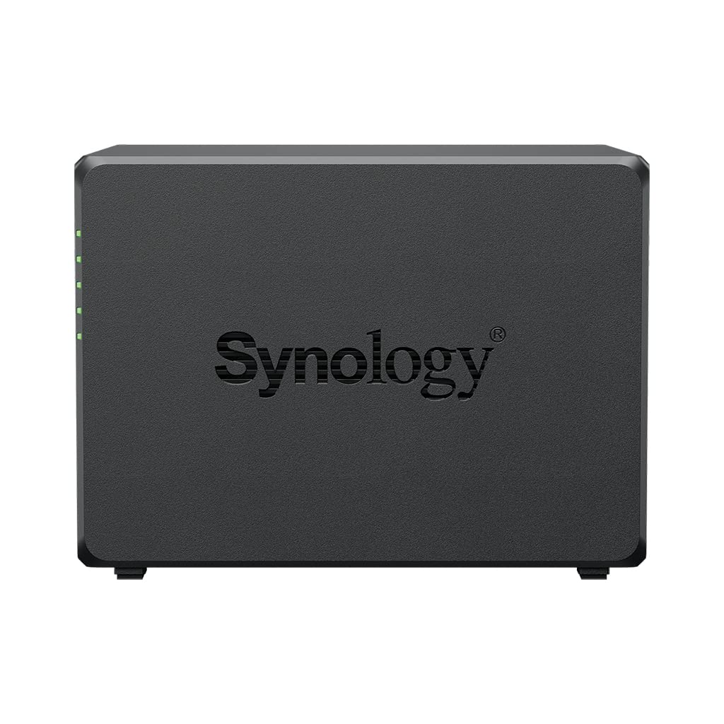 Synology DS423+ - NAS a 4 bay (Intel Celeron J4125 4 core 2 GB Ram 2 porte LAN RJ-45 1GbE) da 16 TB con 4 dischi WD RED Plus HDD (WD40EFZX - 68AWUN0)