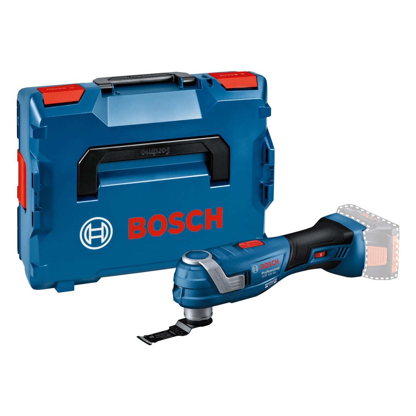 Bosch Professional 18V System Utensile multifunz. a batteria GOP 18V-34