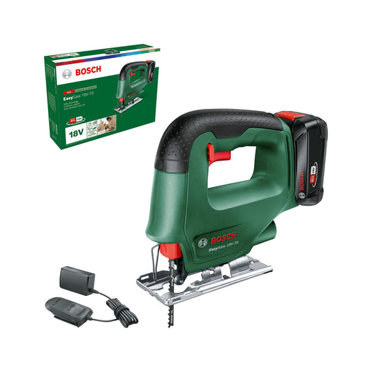 Bosch Home and Garden EasySaw - Seghetto alternativo a batteria 18 V-70