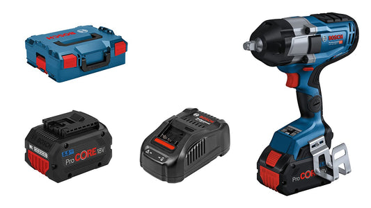 Bosch Professional BITURBO avvitatore a massa battente a batteria GDS 18V-1000 C 1.000 Nm, coppia spunto 1.600 Nm