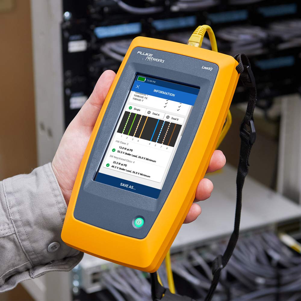 FLUKE networks LinkIQ Cable+Network Tester