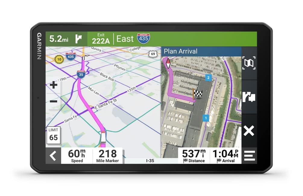 Garmin dēzl LGV810 MT-D, Infotraffico DAB, Display da 8", Mappa Europa, Anteprima percorso