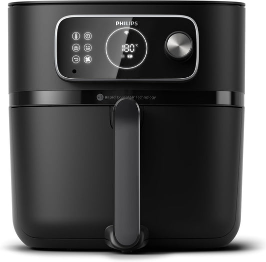 Philips Airfryer Combi Serie 7000 XXL - 8,3L (2 kg), Airfryer 22-in-1, Connesso al WiFi,