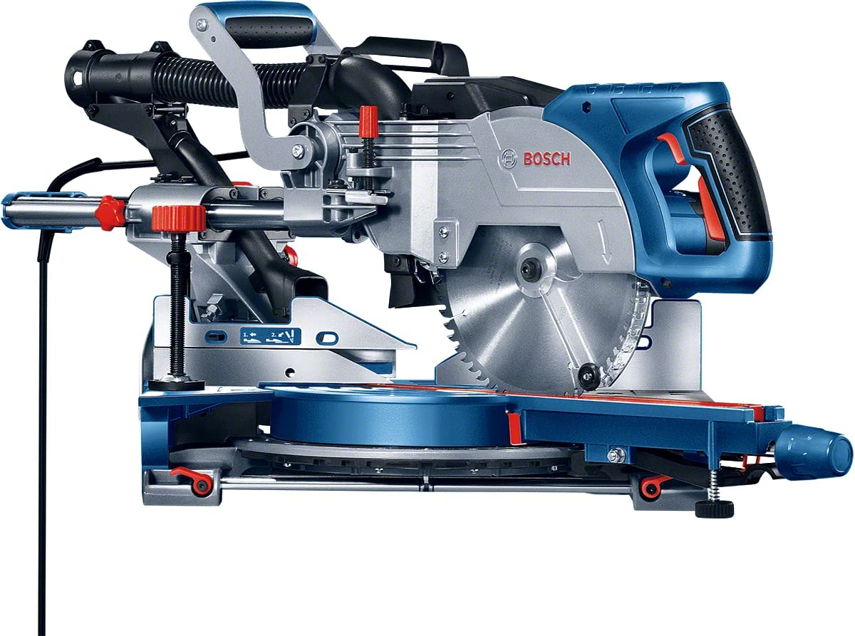 Bosch Professional Troncatrice Radiale Gcm 8 Sjl (Incl. 1 Lama Standard 1 Lama Optiline Wood)