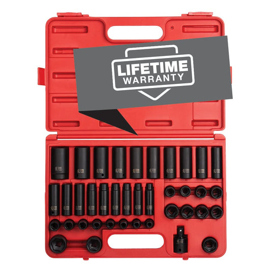 Sunex 2568 1/2-inch Drive SAE Master Impact socket set, 43-piece, 2669