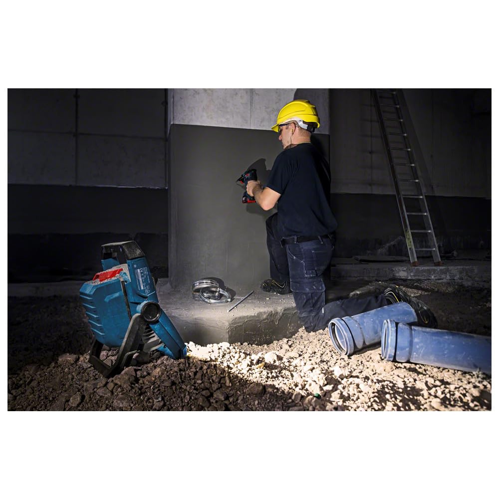 Bosch Professional 18V System Luce da cantiere a LED a batteria GLI 18V-2200 C