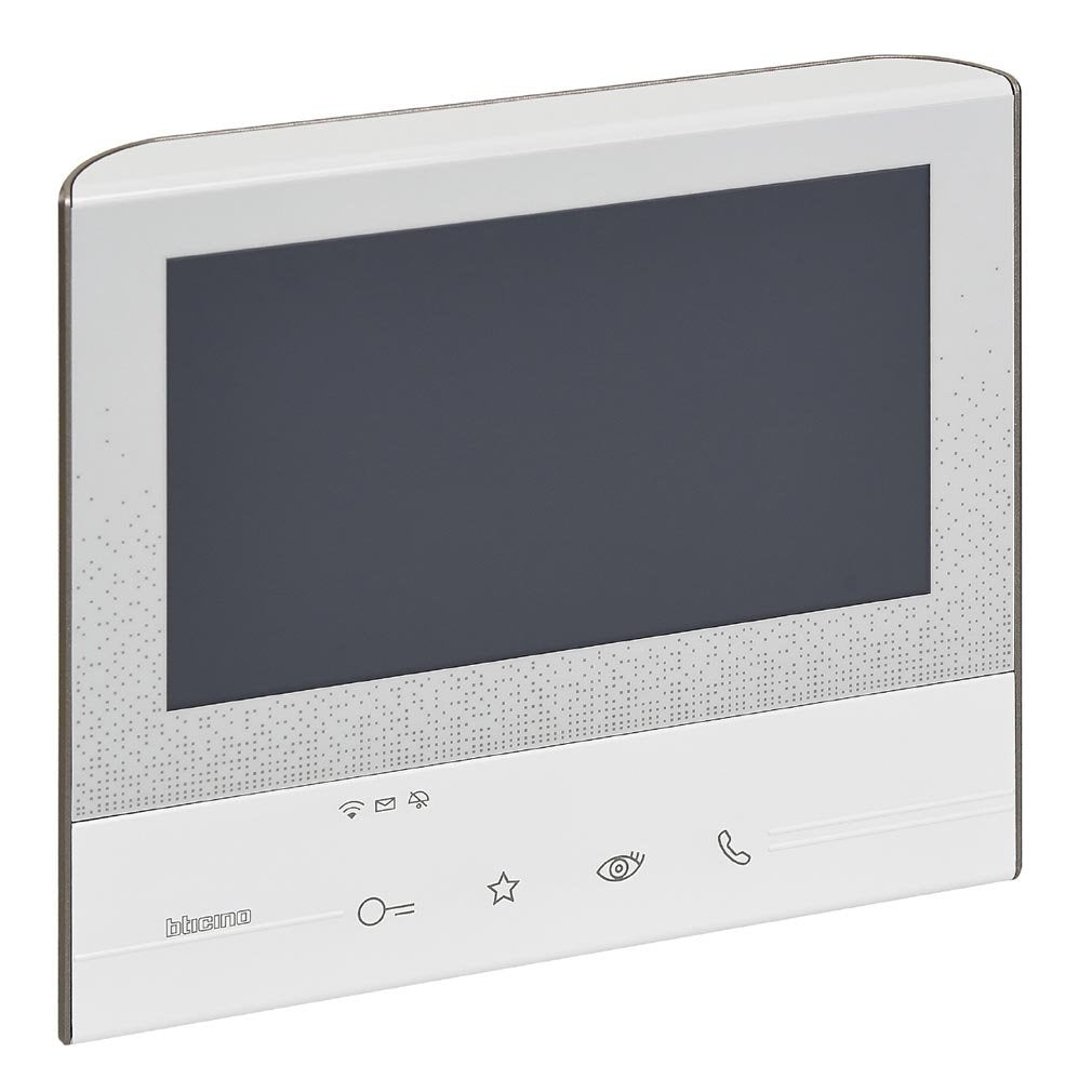 Bticino 344642 VIDEOCITOFONO WIFI MONITOR INTERNO SMART, 2 Fili, Display Aggiuntivo 7"