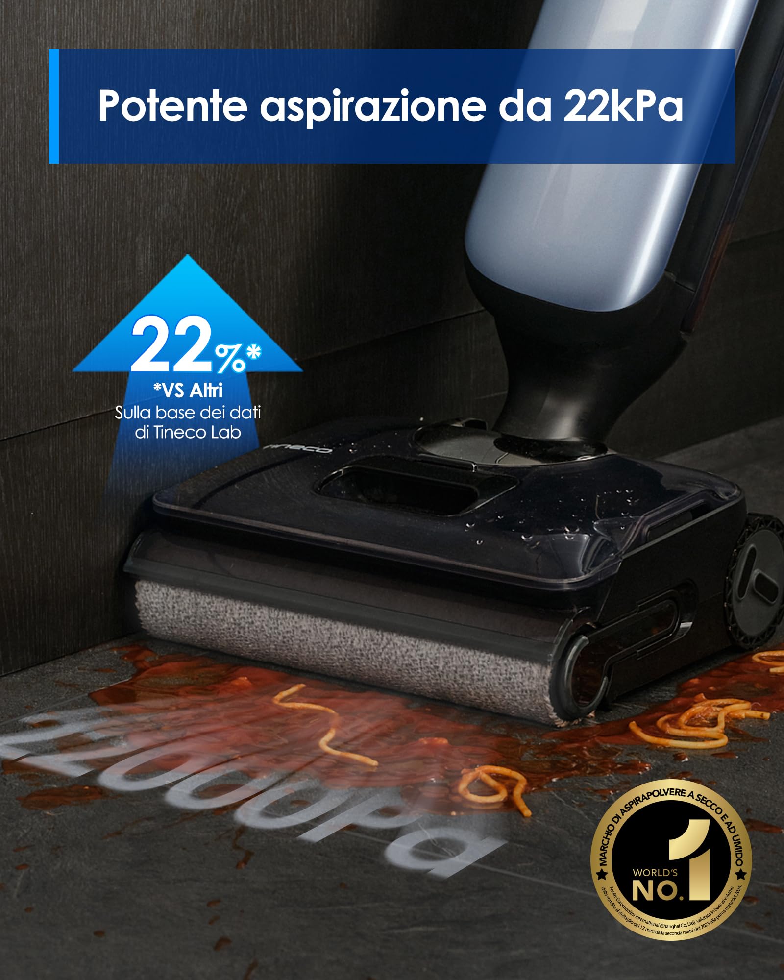 Tineco Floor One S9 Artist Aspirapolvere Lavapavimenti