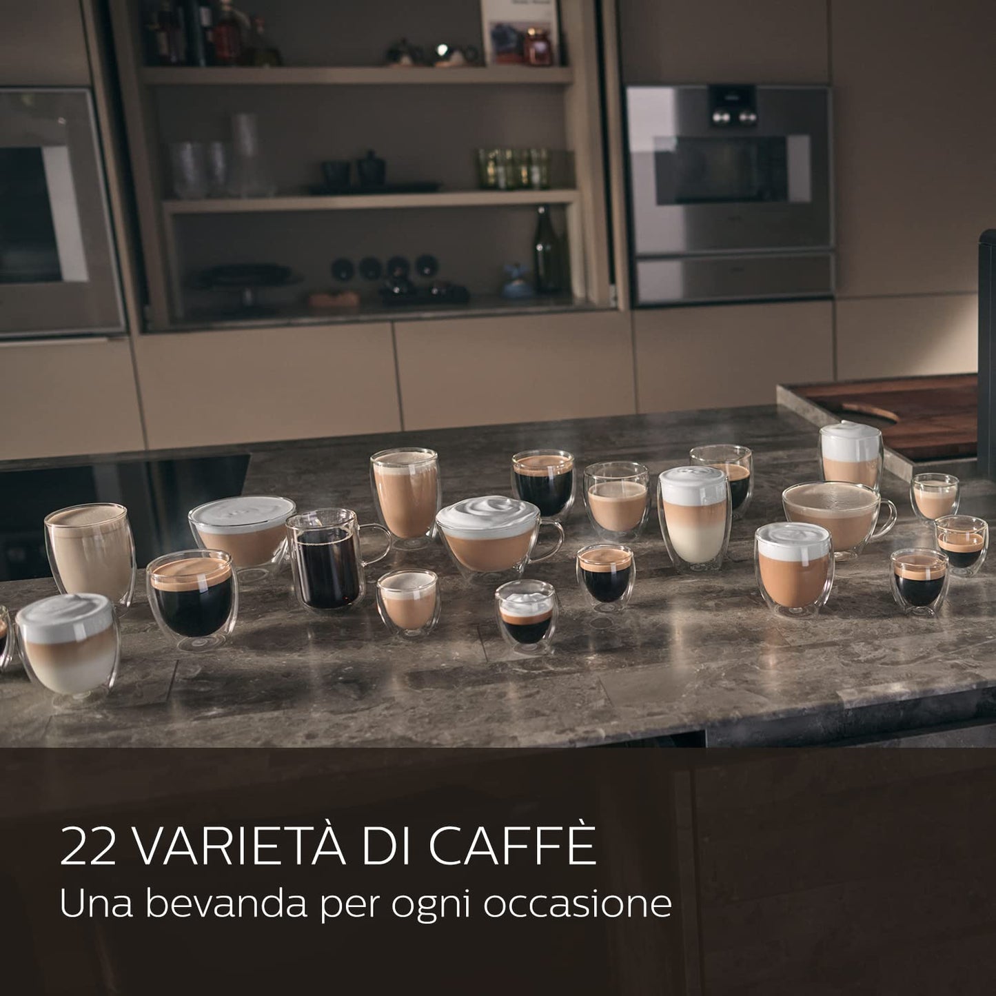 Phillips Saeco Xelsis Deluxe Macchina da Caffè Automatica - Wi-Fi Integrato, Macinacaffè in Ceramica (SM8785/00)