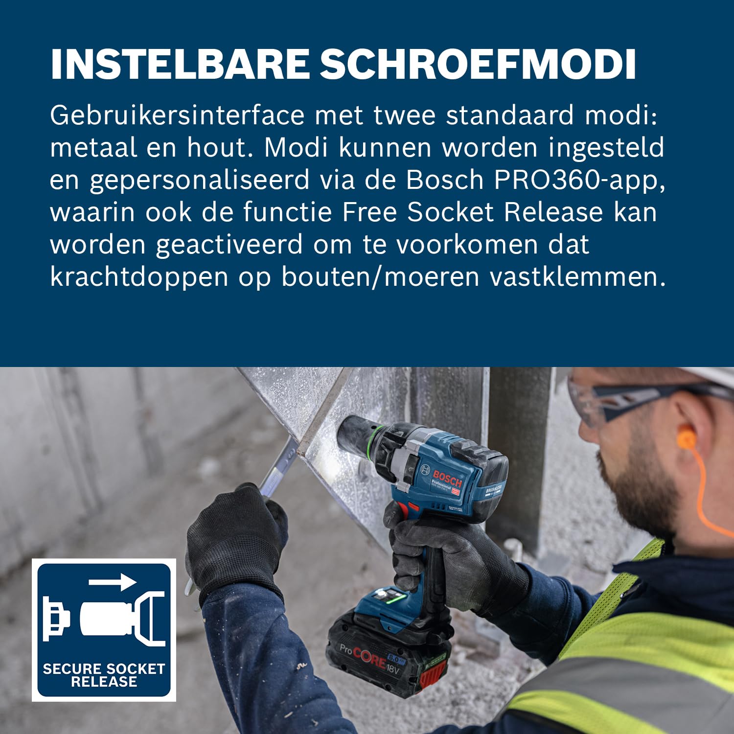 Bosch Professional 18V System Avvitatore a massa battente GDS 18V-750 C