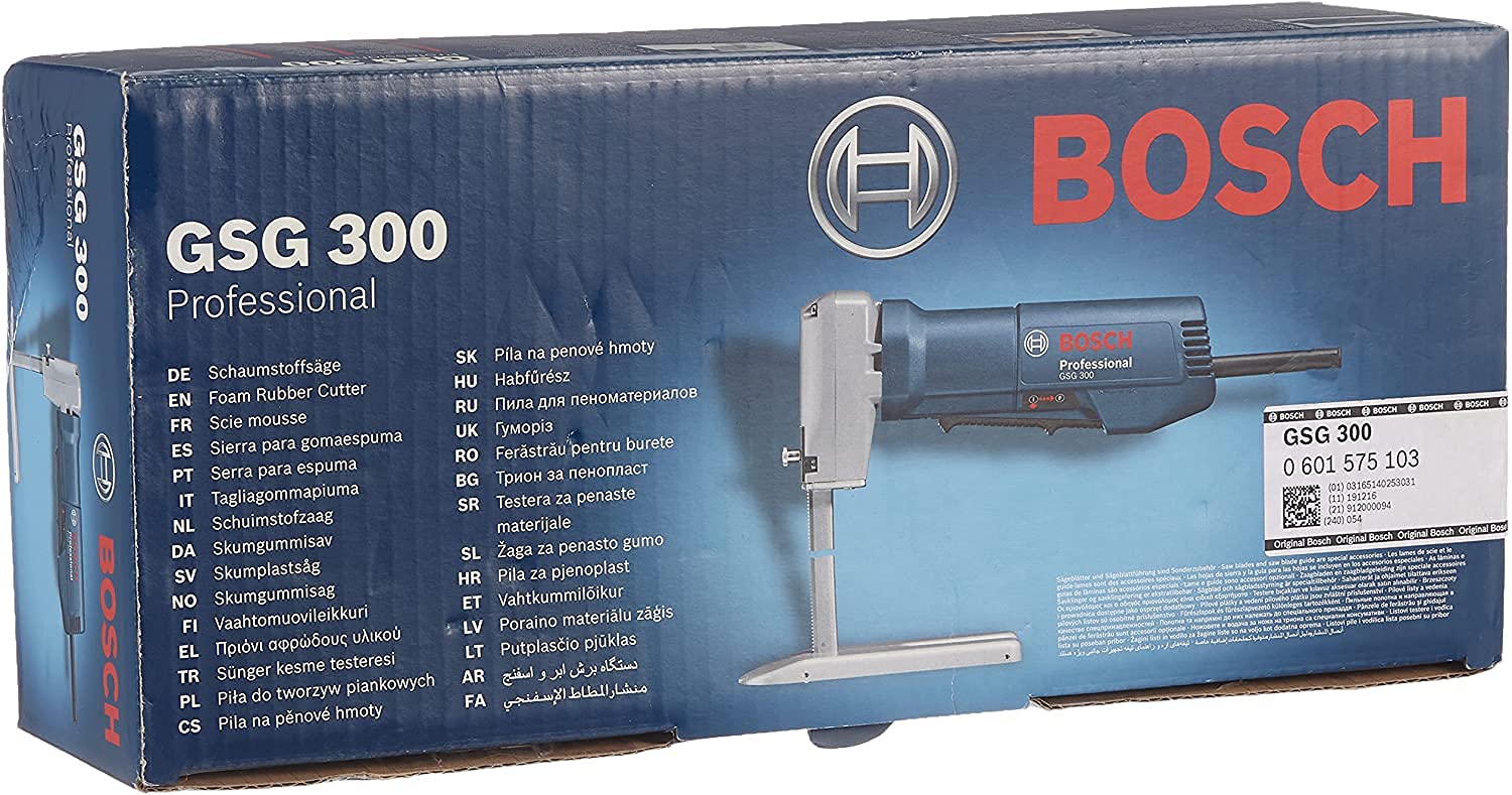 Bosch Professional Tagliagommapiuma Gsg 300