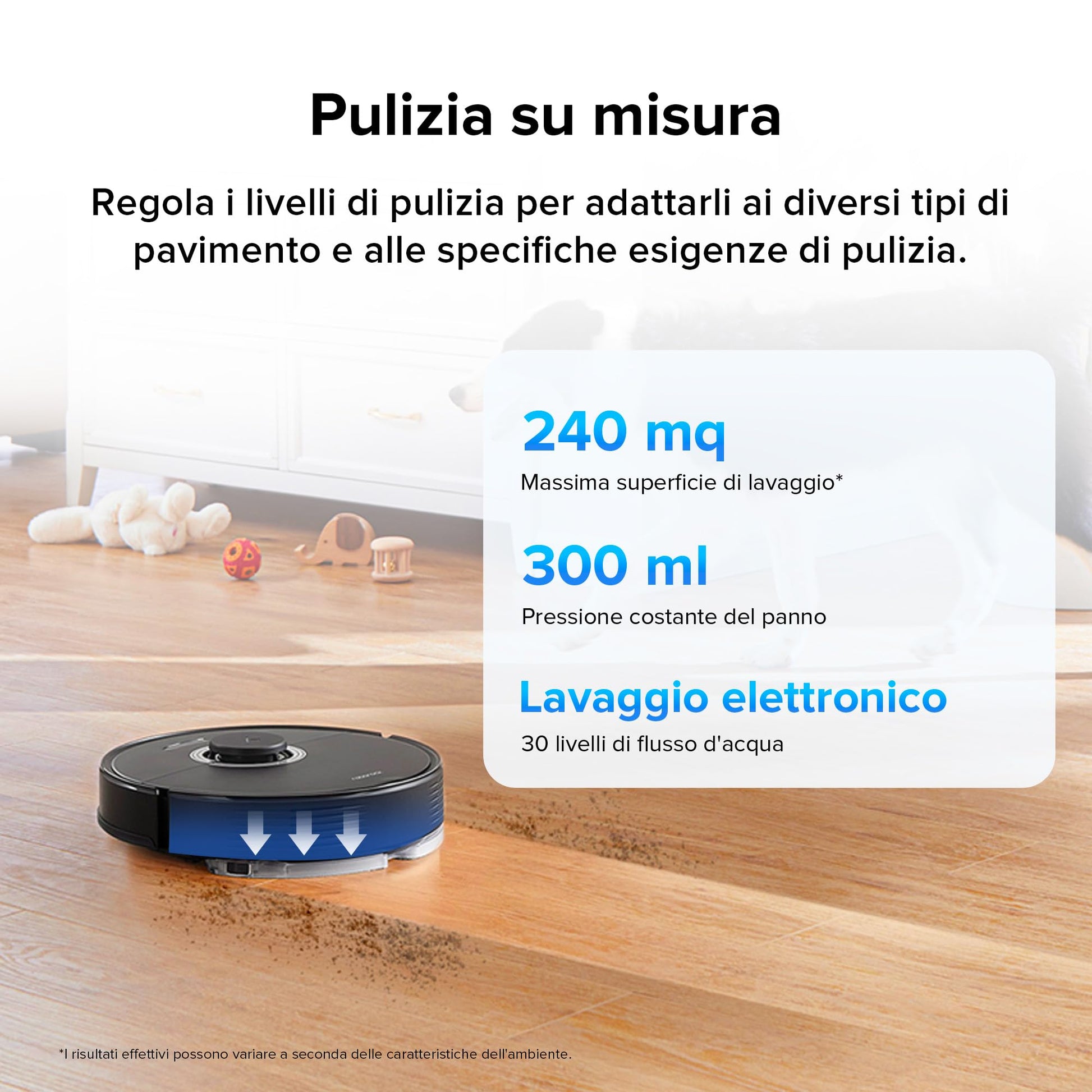 roborock Q7 Max+ Robot Aspirapolvere con Stazione