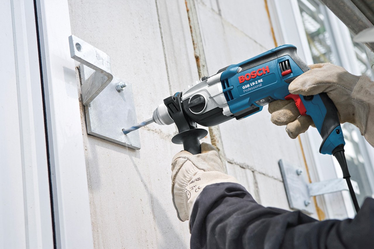 Bosch Professional Trapano con percussione GSB 19-2 RE