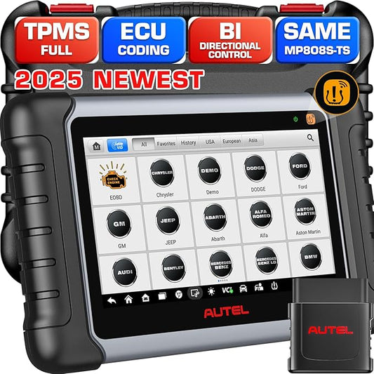 Autel MaxiDAS DS808TS: 2025 Android 11 Codifica ECU Professionale & TPMS come MP808S-TS