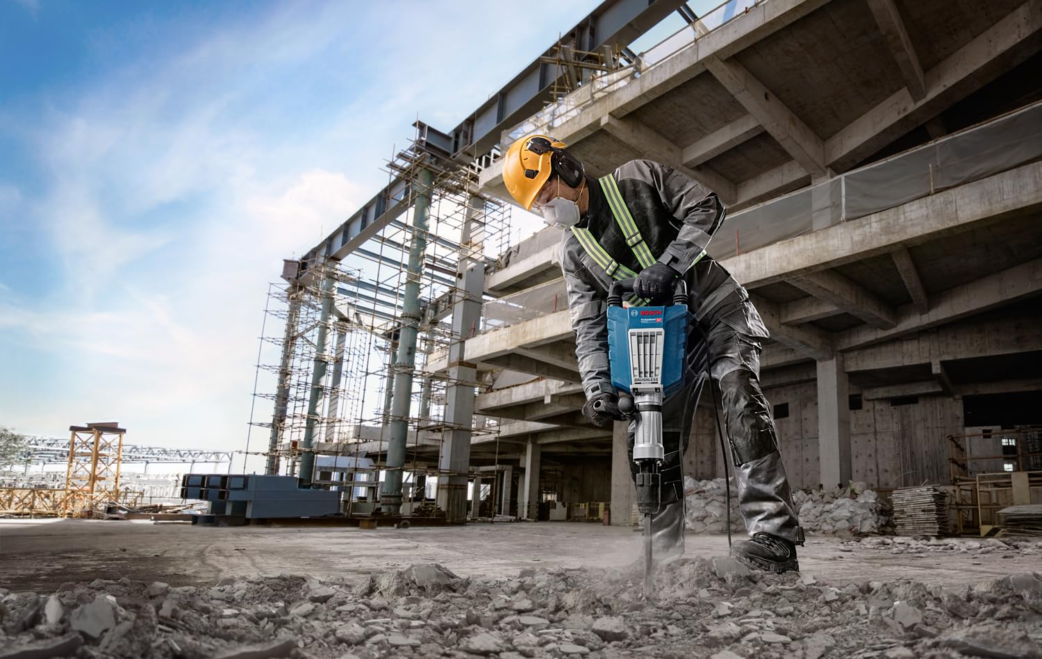 Bosch Professional Martello demolitore GSH 14 C 28 J di potenza del colpo