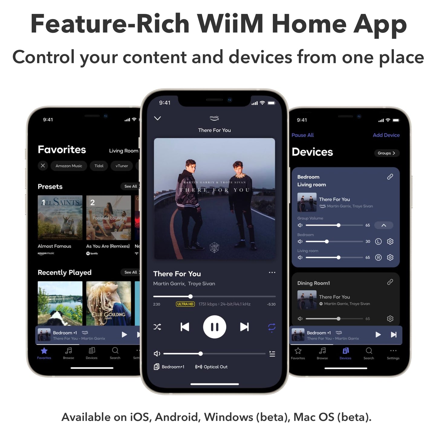 WiiM Pro Plus Ricevitore AirPlay 2, Streamer WiFi, Roon Ready, funziona con Alexa, Siri