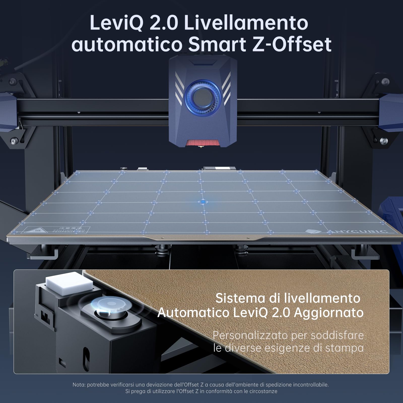 ANYCUBIC Kobra 2 Plus Stampante 3D di Grandi Dimensioni